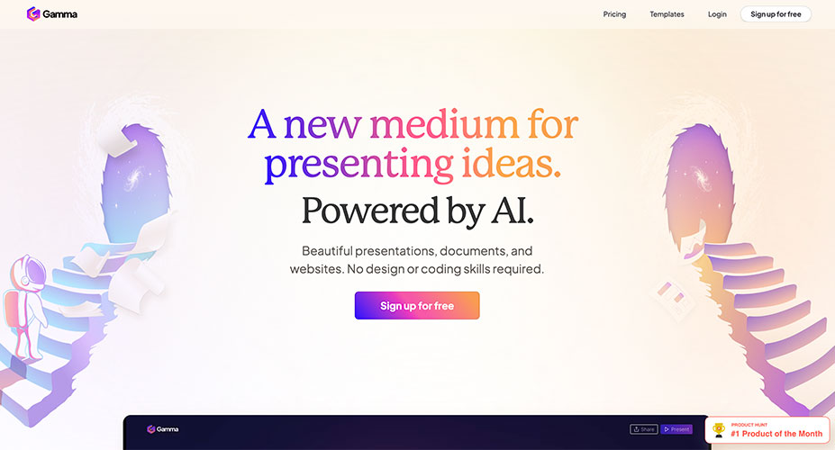 Gamma - AI-Driven Content Creation Tool